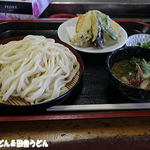 だるまや - すったて（冷汁）うどん