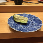 小松 弥助 - 口直しで夏茄子浅漬け