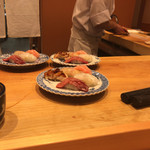 小松 弥助 - テーブル客用の盛り