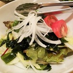 笑助 - ワカメのグリーンサラダ