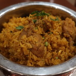 南インド料理ダクシン - チキンビリヤニセット