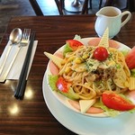 カフェ・ボアベール - サラダパスタ 830円(税込)