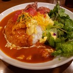 Planet3rd - バターチキンカレーのオムライス