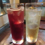 TAHOE - 赤ワインのソーダ割り、ハイボール