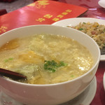 Taiwan Ryouritaipei - 玉子スープ 、五目チャーハン（リーズナブル宴会コース）