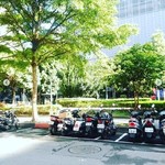 可蜜達炭烤吐司 - 公園の前です☆