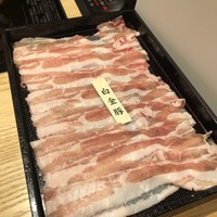 瓢嘻 京橋店 - 《出汁しゃぶ》の白金豚