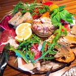 PIZZA PAZZA Italiana - ナポリの前菜盛合せ