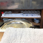 うなぎ 丸富 - カウンター下