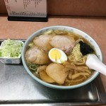 大勝軒 - ﾁｬｰｼｭｰﾜﾝﾀﾝﾒﾝ1,120円＋ネギ50円＝1,170円