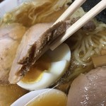 大勝軒 - ﾁｬｰｼｭｰ断面3－4㎜