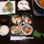 御幸荘花結び - 2011-12-20ミニ会席料理＋温泉5250円