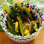 有機茶寮 byソルビバ - 小松菜とコーンとツナ❤︎
