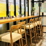 有機茶寮 byソルビバ - 店内のカウンター席