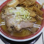 泉一 遠藤 - しお味チャーシューメン 大＋メンマ
