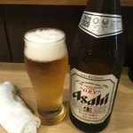 Gottsuri - 「瓶ビール」580円也。