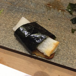 鮨 心白 - 唐墨餅で口直し　少し落ち着きましょう（笑）