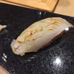 鮨 心白 - あおり烏賊です　しっかり甘いです