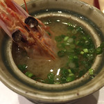 鮨 心白 - その極味を足していただくとさらに美味しい御御御付けです