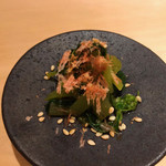 すし岩瀬 - 山葵菜