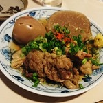 松園 - おでん スジ肉