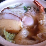 夢打庵 - 鍋焼きうどん