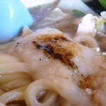夢打庵 - お餅が入っているので鍋焼き力うどん?