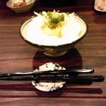 ダイニングとしかわ - シンプルで、おいしく、懐かしい卵かけゴハン、３００円！！（〆に！！）
