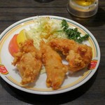 餃子の王将 - 鶏のから揚げ・ジャストサイズ
