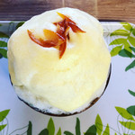 雪みるく - オレンジのスパークリングエスプーマ