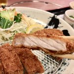 瀬戸大橋温泉 やま幸 - 料理写真:ロースカツ定食