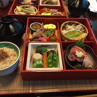 葉山 日影茶屋 - ひかげ弁当
                    ちりめん山椒のご飯美味しい