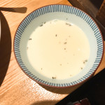 昼かれー ナカハラ - 枝豆のポタージュ