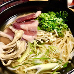 Oshokujidokoro Onoue - うどん鍋鴨1,350円