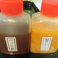 よし邑 - ドレッシング類もおいしい