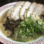 ビリケンラーメン - 濃厚豚骨チャーシューラーメン♪ 1.058円