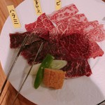 縁 - 黒毛牛3種盛り