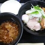 天元突破 - つけあぶらソバ（ニンニク）900円