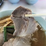 上州ラーメン - チャーシューのアップ