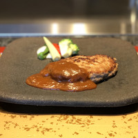 鉄板ダイニング 藤彩 - ハンバーグランチ(デミグラスソース)