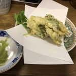 成田家 - タラの芽の天ぷら
