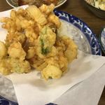 成田家 - 甘エビのかき揚げ