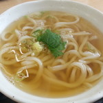 さと山 - うどん（温）