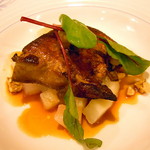 どうろくじん - フォアグラのソテー　冬野菜のコンフィ