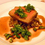 どうろくじん - 黒毛和牛ロース肉のグリル　赤ワインソース