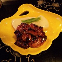 瓢亭 本店 - カブラと鶉の焼き物