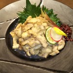 nagoyako-chinsemmonkoshitsutoriginteihanare - 鶏皮ポン酢 490円