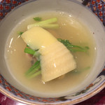 銀座 しのはら - 蛤と筍の鍋