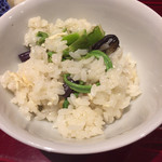 銀座 しのはら - 春の野草ご飯