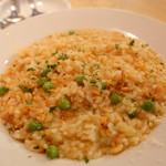 バカイゥン - 桜エビとうすいえんどうのフレッシュトマトリゾット